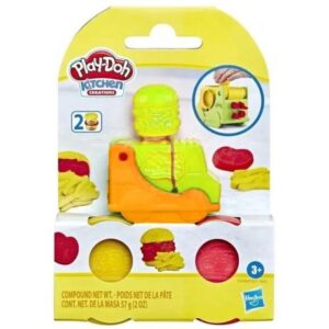 ست خمیربازی ماشین فست فود Play Doh با چرخ های نارنجی
