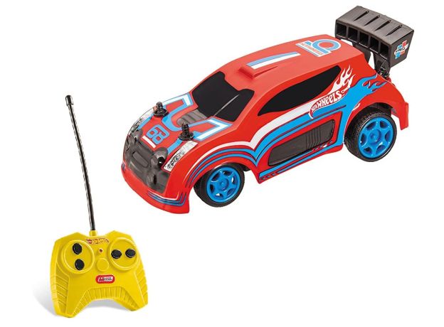 ماشین کنترلی Hot Wheels سری Race Team مدل قرمز آبی با مقیاس 1:28, image