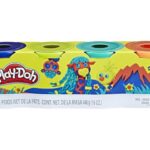 پک 4 تایی خمیربازی Play Doh (سرمه ای - سبز کم رنگ - سبز پر رنگ - نارنجی), تنوع: B5517EU4-4 Colors Prehistory, image 2