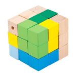 مکعب هوش چوبی پیکاردو (آبی), تنوع: BZ-08-B-PD-Blue, image