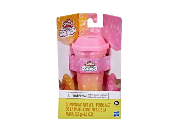 اسلایم کرانچی Play Doh مدل صورتی و نارنجی, تنوع: F4701-Pink and Orange, image