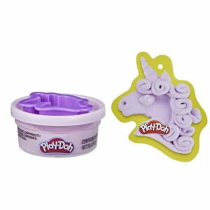 پک تکی خمیربازی Play Doh مدل یونیکورن, تنوع: F1806-Unicorn, image