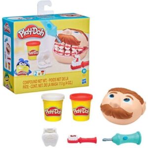 ست کوچک خمیربازی دندانپزشکی دکتر دریل Play Doh, تنوع: E4902EU42-Doctor, image