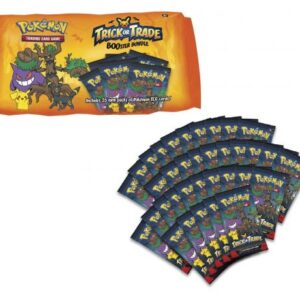 پک باندل 105 عددی هالووین کارت بازی Pokemon مدل Trick or Trade