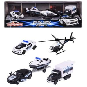 پک 5 تايی وسایل نقلیه پلیس Majorette
