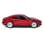 پک تکی ماشين پورشه قرمز Taycan Turbo S, تنوع: 212053153-Porsche Taycan Red, image 7