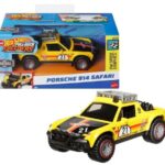 ماشین عقب کش Hot Wheels سری Pull-Back Speeders مدل Porsche 914 Safari, تنوع: HPT04-Porsche 914 Safari, image