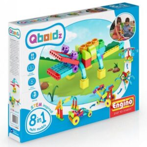 بلاک ساختنی Engino کیوبویدز 8 در 1 مدل سوسمار, image