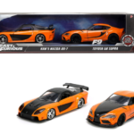 پک 2 تایی ماشین های فلزی Fast & Furious مدل Toyota GR Supra و Han’s Mazda Rx-7 با مقیاس 1:32, image