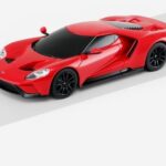 ماشین کنترلی فورد GT راستار با مقیاس 1:24 (قرمز), image 8