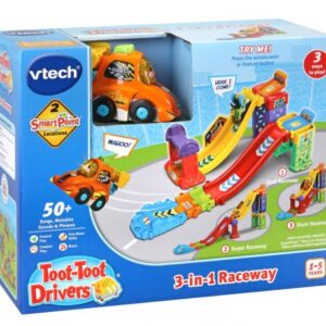 پیست سرسره ای 3 در 1 مدل Toot Toot Drivers Vtech