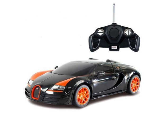 ماشین کنترلی بوگاتی Veyron (مشکی), image