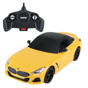 ماشین کنترلی BMW Z4 راستار با مقیاس 1:18 (زرد)