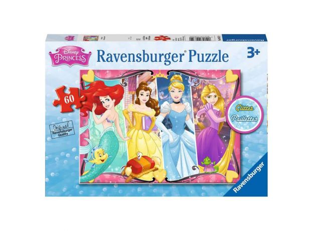 پازل 60 تکه درخشان راونزبرگر مدل پرنسس های دیزنی, image