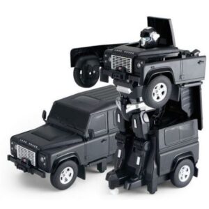 ماشین کنترلی تبدیل شونده لندرور دیفندر مشکی راستار با مقیاس 1:14, تنوع: 76400-Black, image
