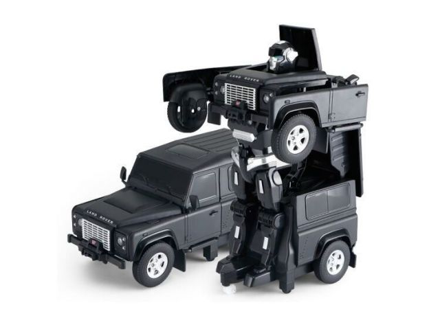 ماشین کنترلی تبدیل شونده لندرور دیفندر مشکی راستار با مقیاس 1:14, تنوع: 76400-Black, image