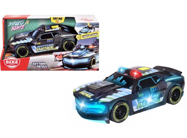 ماشین پلیس 20 سانتی Dickie Toys مدل Rhythm Patrol, image