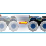 پک تکی ماشین 13 سانتی Hot Wheels سری Monster Truck مدل Rodger Dodger, تنوع: GVK37-Rodger Dodger, image 6