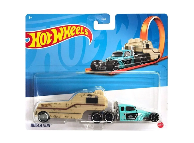 کامیون مسابقه ای Hot Wheels مدل Bugcation, تنوع: BFM60-979J-Bugcation, image