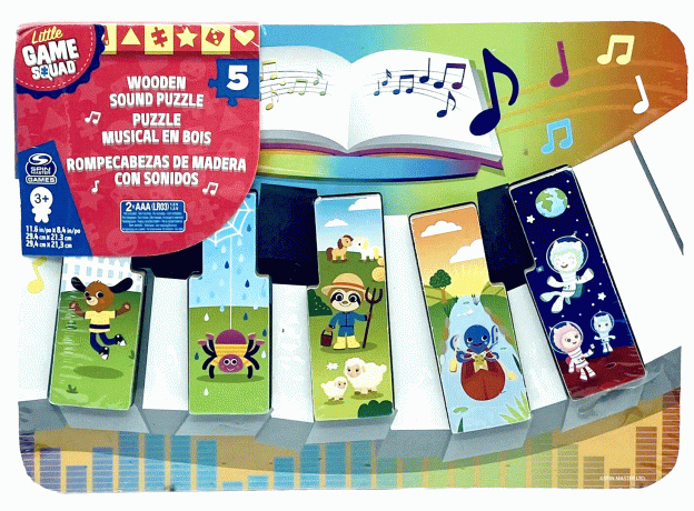 پازل پیانو چوبی Spin Master, image