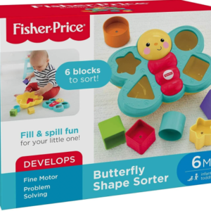بازی آموزشی پروانه‌ای اشکال هندسی Fisher Price, image