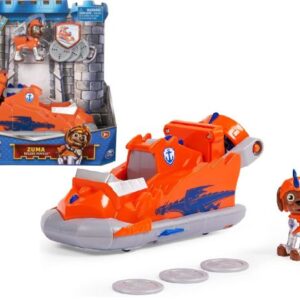 قایق و فیگور زوما سگ های نگهبان Paw Patrol سری Rescue Knight, تنوع: 6062181-Zuma, image