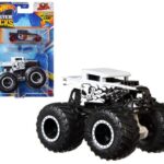 پک 2 تایی ماشین Hot Wheels سری Monster Truck مدل Bone Shaker, تنوع: GRH81-Bone Shaker White, image