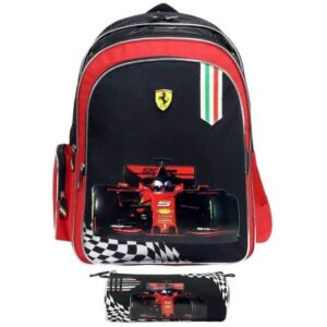 کوله پشتی Ferrari مدل Flag به همراه جامدادی