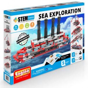 بلاک ساختنی Engino استیم هیرو 5 در 1 مدل اکتشافات دریایی, image