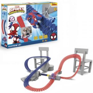 ریل و ماشین Flextreme اسپایدی Disney Junior, image