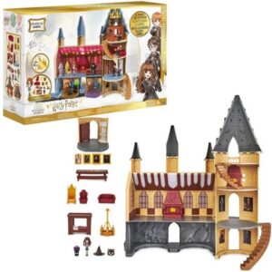 قلعه جادویی مدرسه‌ی هاگوارتز سری Magical Minis به همراه فیگور هرماینی