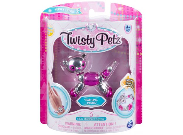 پک تکی دستبند درخشان Twisty Petz مدل Dar-Ling Panda, image
