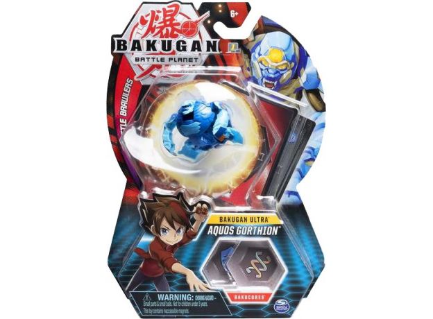 پک تکی بازی نبرد باکوگان (Bakugan) مدل Aquos Gorthion, image