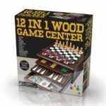 12 بازی گروهی در 1 ست چوبی Game Center, image