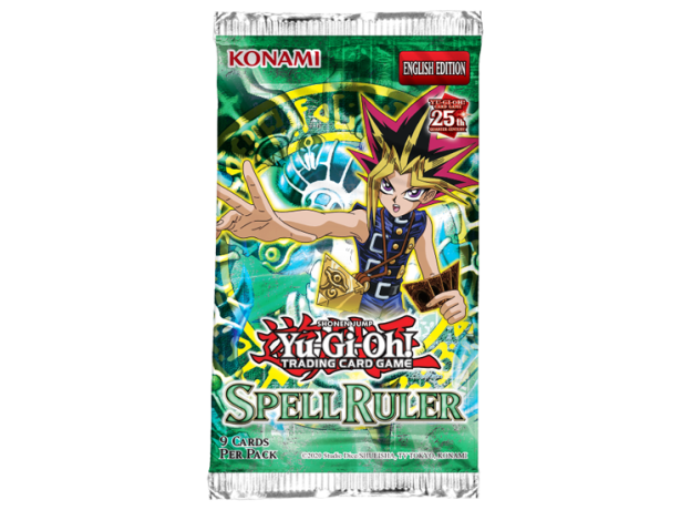 پک کارت بازی 9 تایی !Yu-Gi-Oh سری Spell Ruler, تنوع: KN6734-Spell Ruler, image