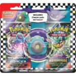 پک کارت بازی 20 تایی Pokemon سری Scarlet and Violet به همراه پاک کن Bellibolt, تنوع: PK290-85822-Bellibolt, image