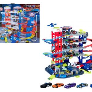ست پارکینگ 4 طبقه Super Chase Center Majorette