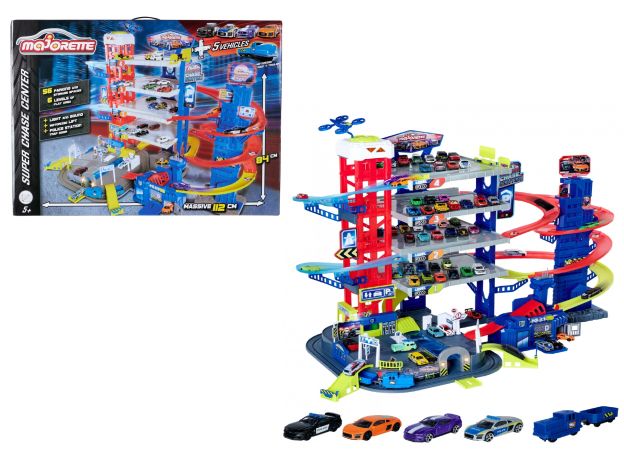 ست پارکینگ 4 طبقه Super Chase Center Majorette, image