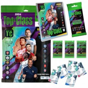 پک آلبوم و کارت بازی فوتبالی Top Class 2024 سری Mega Starter Pack ایتالیایی Panini, image