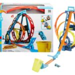 جعبه پیست ماشین های Hot Wheels سری Track Builder مدل Unlimited Triple Loop, image