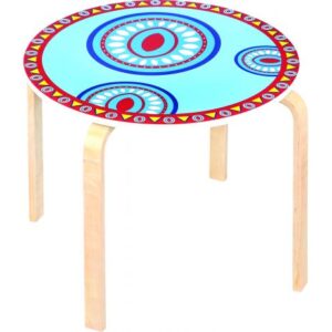 میز چوبی آبی پیکاردو, image