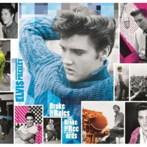 پازل 1000 تکه ترفل مدل عکس های الویس پرسلی, image