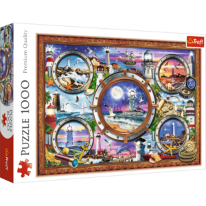 پازل 1000 تکه ترفل مدل فانوس های دریایی, image