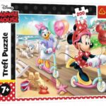 پازل 200 تکه ترفل مدل گردش ساحلی مینی ماوس و دوستان, image