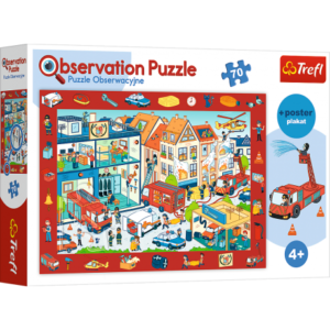 پازل 70 تکه ترفل مدل عملیات امداد و نجات سری Observation