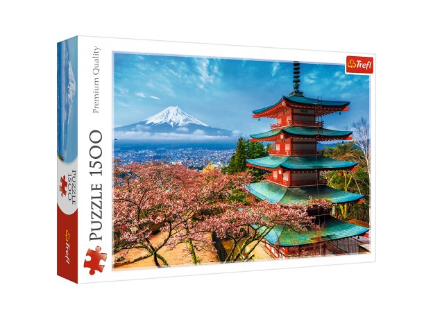 پازل 1500 تکه ترفل مدل کوه فوجی در ژاپن, image