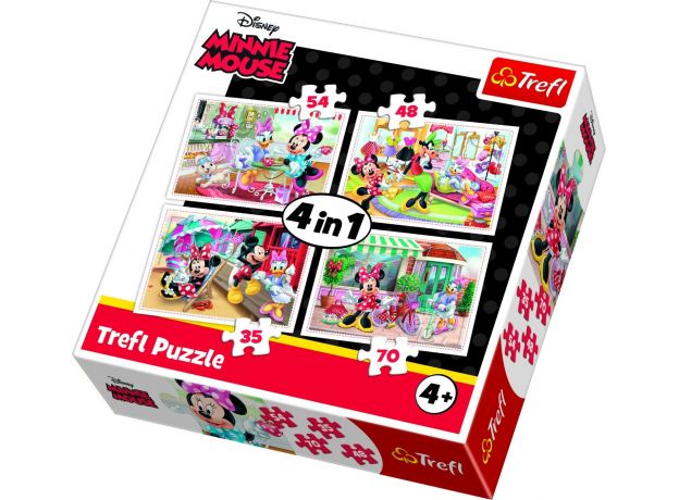 پازل 4 در 1 ترفل مدل مینی ماوس و دوستانش, image