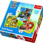 پازل 3 در 1 ترفل مدل قهرمانان پاپاترول, image