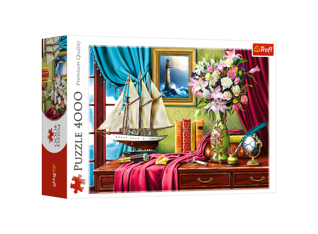 پازل 4000 تکه ترفل مدل خاطرات سفر دریایی, image