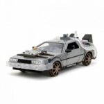 ماشین زمان فلزی Back to the Future 3 با مقیاس 1:24, image 3